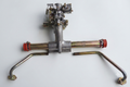 Intake with 34 Pict carb and heat risers
